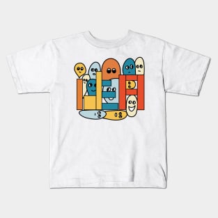 IDEA doodle text design Kids T-Shirt